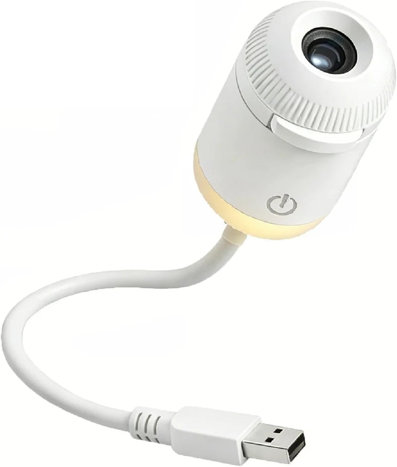 LuminaSphere 360° Starry Night Light & Projection Lamp